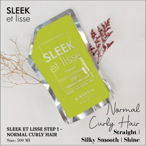 Sleek et Lisse Step 1 - Normal Curly Hair 500 Ml